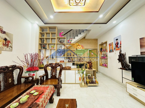 ♥ mt đường 7.5m nước mặn khu nam việt á, 96m2, 4 tầng 6 căn hộ, thu 50tr/th, 11.x tỷ