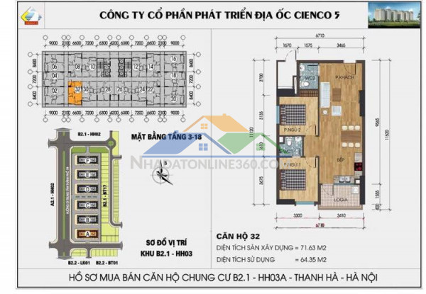 CHUNG CƯ THANH HÀ Chính Chủ Cần Tiền Gửi Bán Căn 72m2 Rộng Rãi...