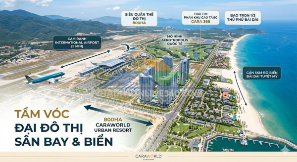 Caraworld cam ranh: khi đại đô thị sân bay cất cánh tại thủ...