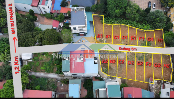 1ty1 mua dk mảnh đất gần đại học sư phạm, đh kiến trúc, flamigo  full thổ cư