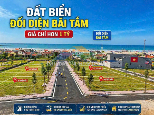 Tiềm năng x3 – chỉ 1 tỷ 3 cho lô đất trục kinh doanh biển tại đất tái định cư nam định