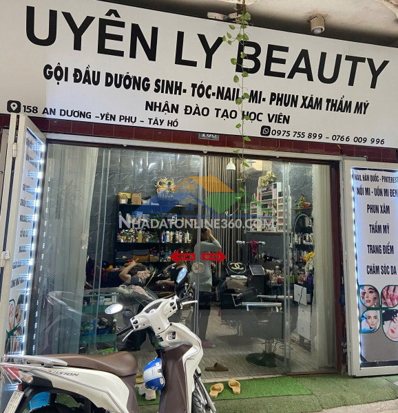 Hợp tác kinh doanh nail – mi & tuyển gấp ktv gội đầu dưỡng sinh 158 an dương, phường yên phụ
