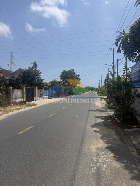 Bán đất mặt tiền bầu ốc thượng gần 100m2 đường 10m chỉ hơn 3km đến hội an