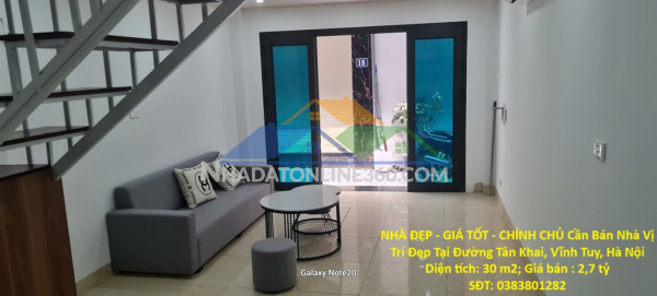 Nhà đẹp - giá tốt - chính chủ cần bán nhà vị trí đẹp tại...