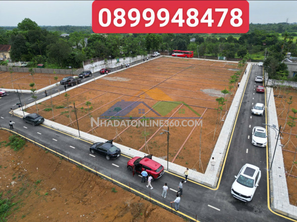 ???? đất nền hoà lạc phân lô100m full thổ cư sát ql21a khu đất...