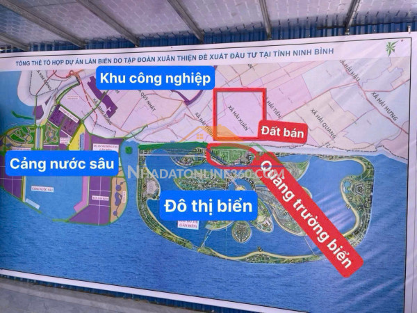 Bỏ 1 tỷ 3 mua đất biển tại nam định - đợi quy hoạch lấn biển là thắng