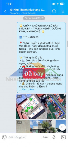 Cơ hội sở hữu lô đất rẻ đẹp tại tổ 10 hòa nghĩa, quận dương kinh. vị trí đắc địa, giao