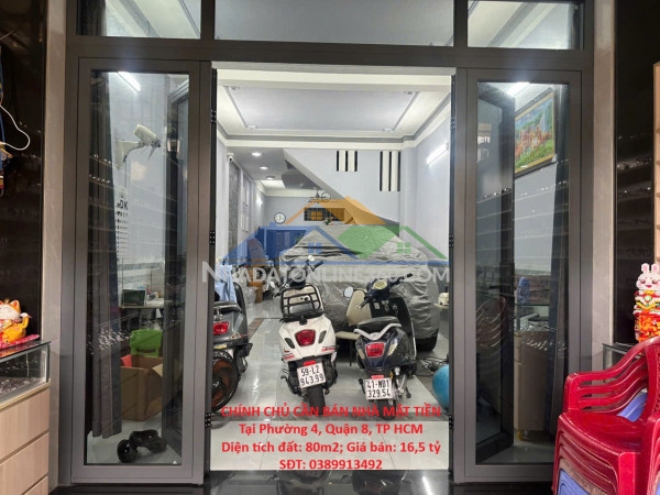 Chính chủ cần bán nhà mặt tiền tại phường 4, quận 8, tp hcm