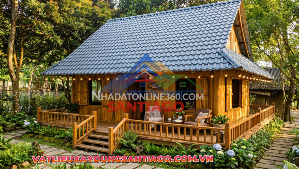 Vì sao mái nhà quyết định chi phí và diện mạo tổng thể homestay