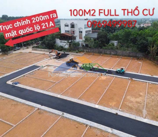 ????đầu tư thông minh - sinh lời bền vững????????100m² thổ cư phú cát - tâm điểm phát triển phía tây hà nội - đón sóng tod