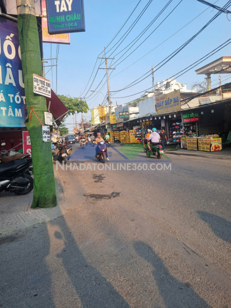 Bán đất 80.3m2, sẵn sổ, lô góc 2 mặt tiền đường rộng 8m thông qua đ.bà điểm 4, đ.thới hòa, vĩnh lộc a, bình chánh