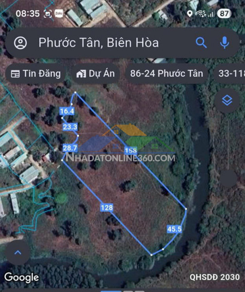 Bán đất mặt tiền võ nguyên giáp – phước tân – vị trí đẹp, diện tích lớn