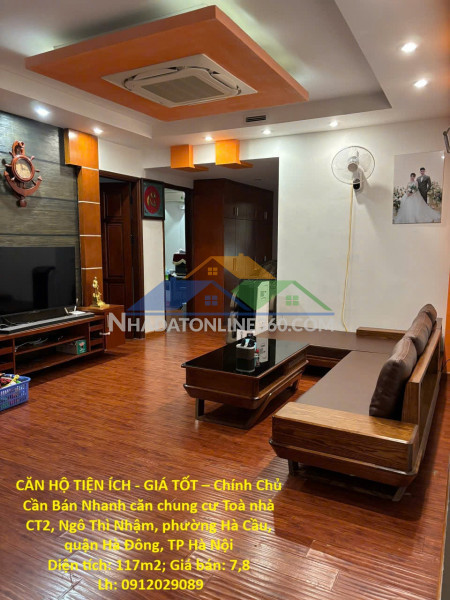 Căn hộ tiện ích - giá tốt – chính chủ cần bán nhanh căn chung...