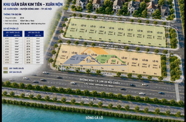 ????????????bán đất giãn dân kim tiên xuân nộn,đông anh, hà nội 120m2???????????? giá 5x/m2 giá hơn 6 tỷ