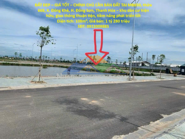 Đất đẹp – giá tốt – chính chủ cần bán đất tại xã đông khê, huyện đông sơn, thanh hóa