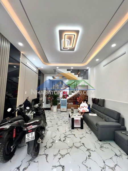 Bán nhà gần khu gò xoài, bình tân - 2 tầng - dtsd 90m2 - hẻm 6m - 5.1 tỷ (tl)