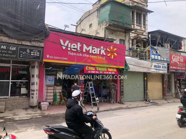 Cho thuê mặt bằng kinh doanh 160m² – định công, quận hoàng mai,...
