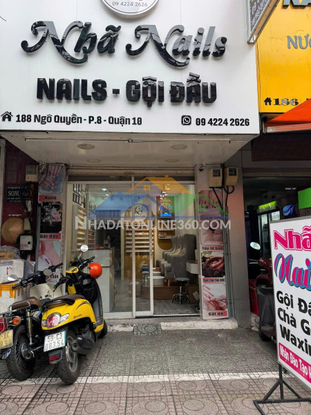 Giá tốt - chính chủ sang nhượng quán nail và gội đang hoạt động tốt – quận 10, tp.hcm