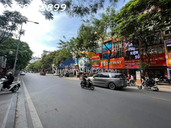 ???? bán tòa vp thái hà - đống đa - mt 7m - 8 tầng thông sàn thang máy - 54 tỷ