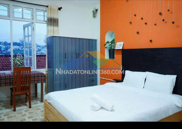 Cho thuê homestay vila  phan chu trinh  đà đat 11pn - 9wc, giá thuê 17tr/tháng
