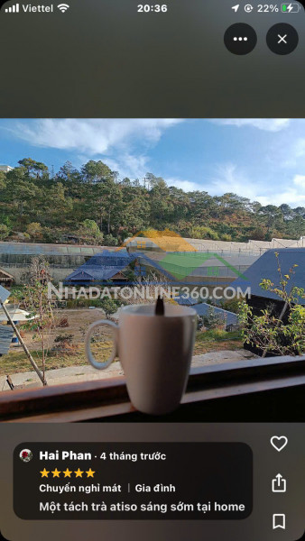 Cho thuê homestay dankia phường 7 đà lạt 50 triệu/tháng