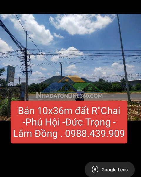 Bán đất 496m2 n'thôn hạ đức trọng lâm đồng 2,4 tỷ