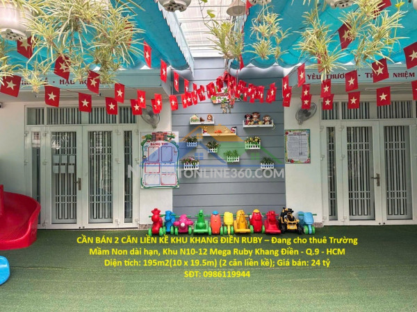 Cần bán 2 căn liền kề khu khang điền ruby – đang cho thuê...