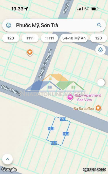 Chào bán lô đất  mt đường trần đức  sơn trà, đà nẵng giá 26 tỷ