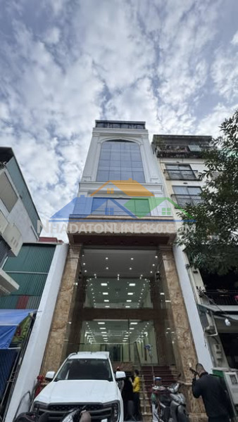 (chính chủ) bán tòa vp mặt phố đại la đã xây 9 tầng 1 hầm thang máy, 270m2, mặt tiền 6.3m, chỉ 164 tỉ