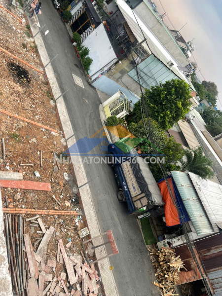 Bán đất 5x23m giá 3,75 tỷ đường nhựa 6m thông đông thạnh 7