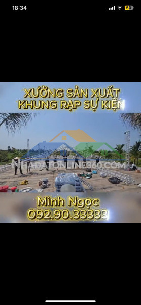 Khung sự kiện minh ngọc – chuyên sản xuất khung rạp giá gốc -...