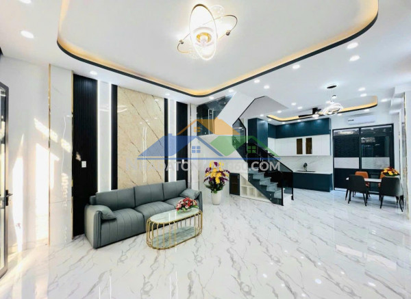 Chị nhân bán nhà hẻm xe hơi dương cát lợi, 4 tầng, 5x12m, tặng nội thấ