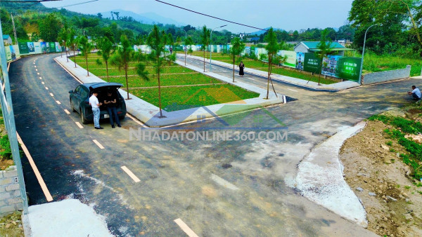 Tôi cần bán mảnh đất đẹp 100m2, mặt tiền 5,97m, đường...
