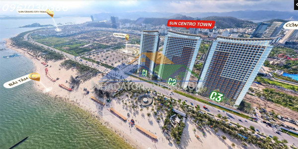 Bán gấp căn hộ 2pn view vịnh hạ long, ngay sát mặt biển, bước...