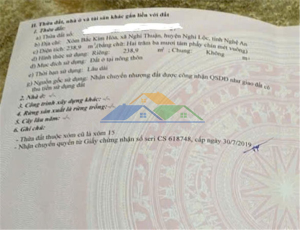 Hot hot – bán đất giá rẻ gần khu công nghiệp wha tại xã nghi...