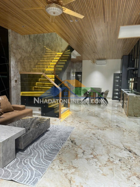 Bán nhà 3 tầng thanh lương 24 hòa xuân, 100m2, full nội thất, giá 9,5 tỷ