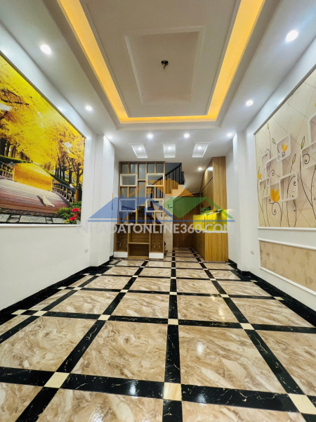 Bán gấp nhà 5 tầng phúc lợi, full nội thất, ngõ thông, ô tô đỗ cửa- giảm chào 200tr còn 5.95tr