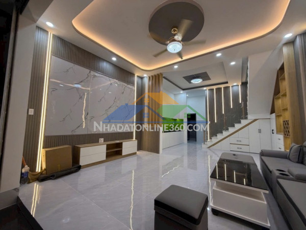 Nhà mới bình chiểu 4pn – hẻm xe tải 5m – gara ô tô – gần chợ đầu mối thủ đức – giá 4.9 tỷ