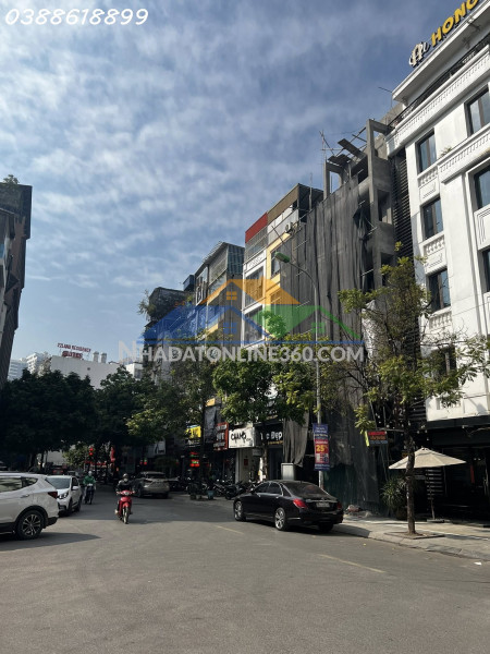 ????mảnh đất vàng mặt phố trương công giai - mt 10,5m - xây building 10 tầng cực vip