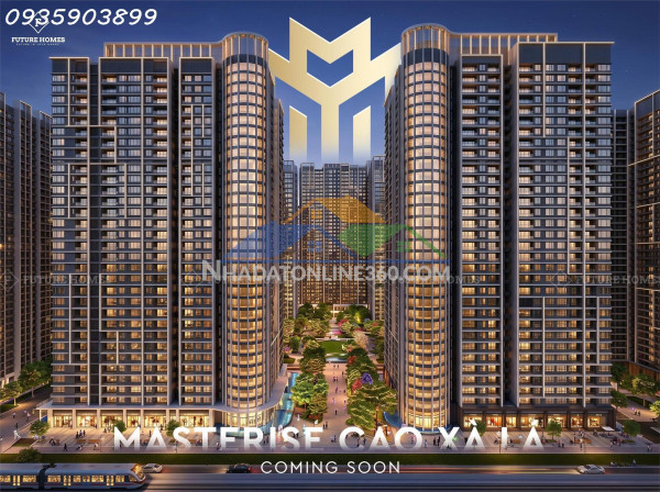 Chỉ từ 120tr/m sở hữu ngay căn hộ cao cấp masterise cao xà lá