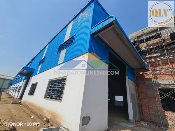 CHO THUÊ XƯỞNG MỚI 100% – KCN ĐỨC HÒA, LONG AN – 3.321m²