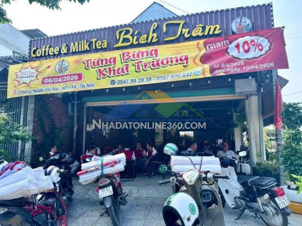 Sang nhượng gấp: quán cafe - trà sữa bích trâm  căn góc 2 mặt...