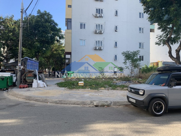 Bán lô góc 2 mặt tiền nguyễn đức an, 200m², ngang 12m, gần biển mỹ khê, 35.9 tỷ