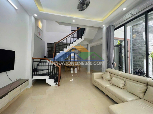 Bán nhà 3 tầng kiệt ô tô hoàng thúc trâm, hải châu, 68m², 4pn, giá 7.1 tỷ