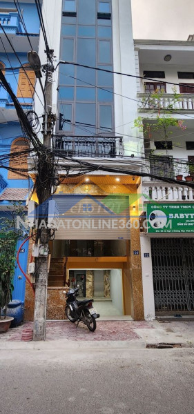 Cho thuê nhà 1 hầm+7 tầng, có tháng máy, dt 55m2- số 11 ngõ 6 mạc...