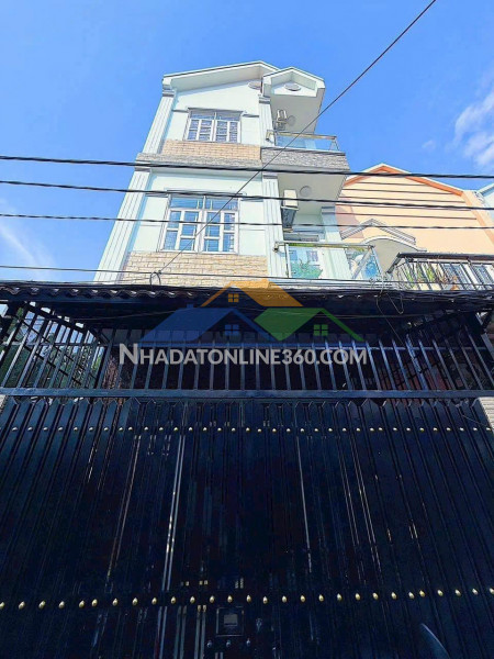 Nhà phố nguy nga, hẻm xe hơi đào tông nguyên, 5x19m, chỉ hơn 8 tỷ