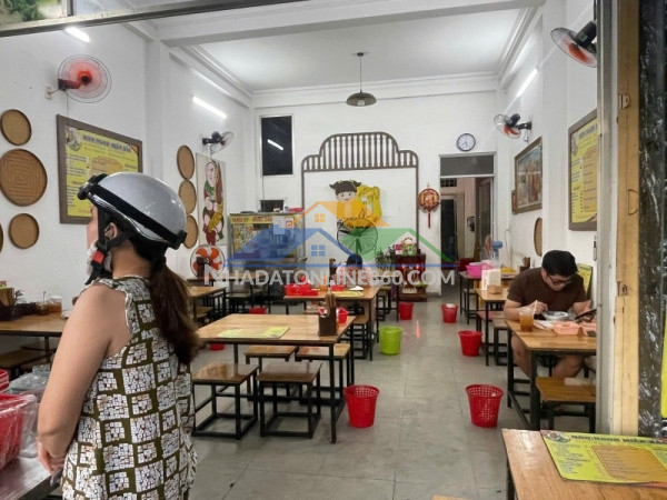 ♥ mt hà huy tập đường 10.5m gần công an quận, 60m2 ngang 6m, 3...