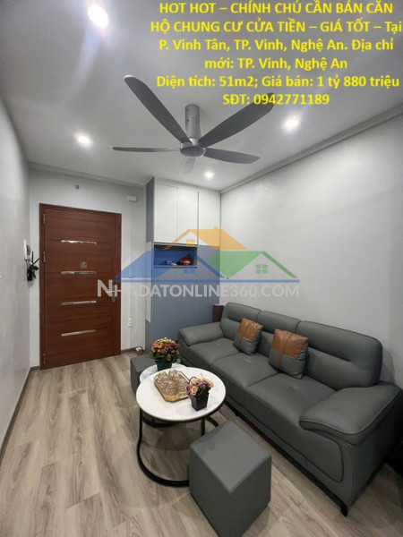 Hot hot – chính chủ cần bán căn hộ chung cư cửa tiền – giá...