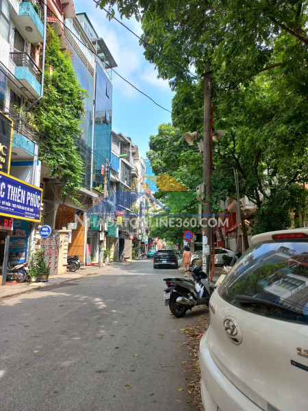 Bán nhà mặt phố hoàng ngân, 96m2 mt4.5 không quy hoạch, vỉa hè, kinh doanh, 31.x tỷ