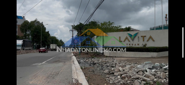Bán gấp 1.200m² đất mặt tiền đường thuận giao 33 – ngay sau chung cư lavita thuận an – giá ngộp chỉ 14 triệu/m²